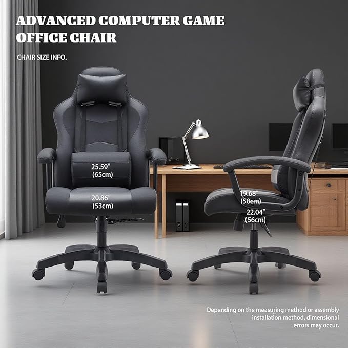 Ergonomic Office Chair High Back Desk Chair Height Computer Chair Big and Tall - Image 4