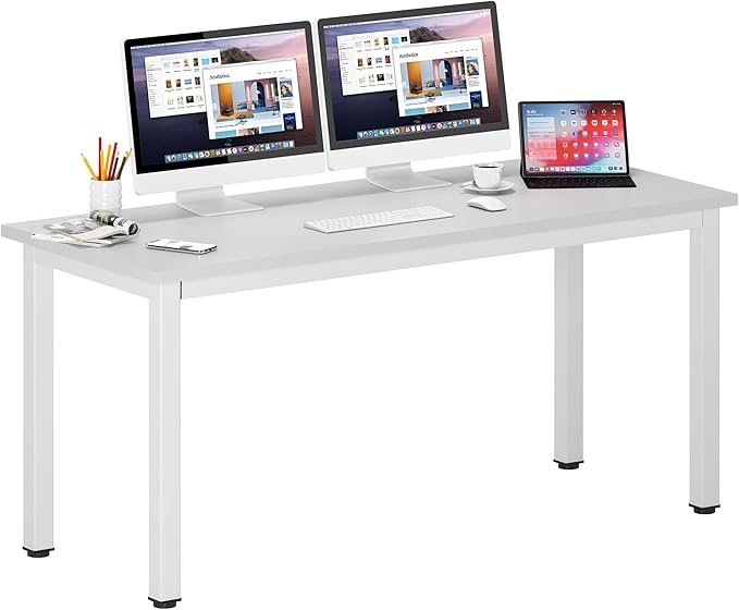 DlandHome 63 inches X-Large Computer Desk, Composite Wood Board School Desk by DlandHome