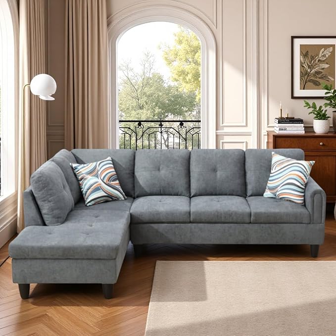 L Shaped Couch Sectional Couches - Image 3