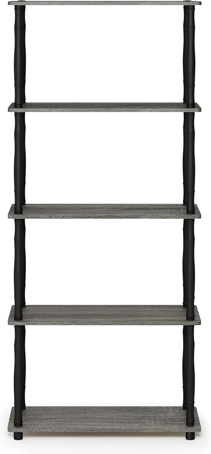 Furinno Turn-N-Tube 5-Tier Multipurpose Shelf Display Rack - Image 6