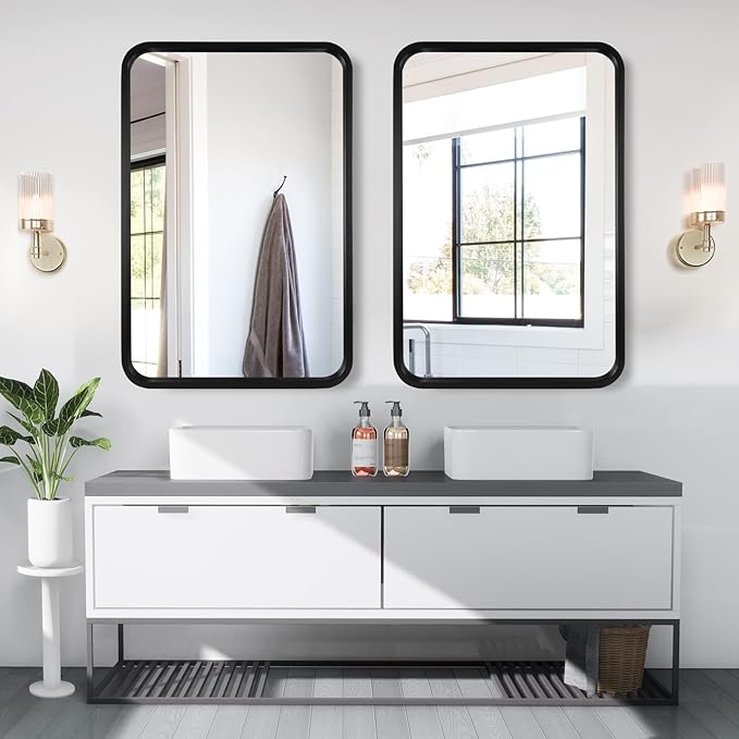 WallBeyond 20x30 Inch Wood Mirror - Image 2