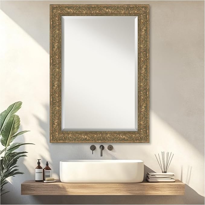 Amanti Art Bronze Bathroom Mirror - Image 5