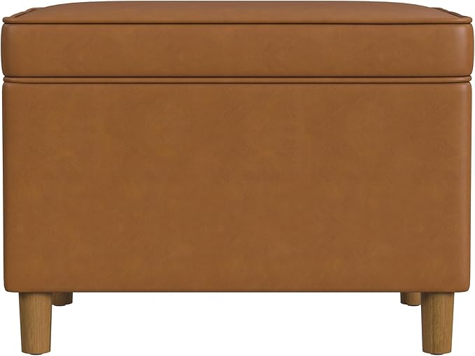 Home Decor | Dinah Collection Modern Storage Ottoman | Ottoman by Spatial+Order