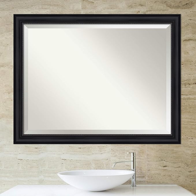 Amanti Art Black Bathroom Mirror - Image 6