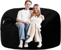 5FT Bean Bag Chair with Ultra Soft Velvet Cover Bean Bag Sofa with Memory Foam by Unknown