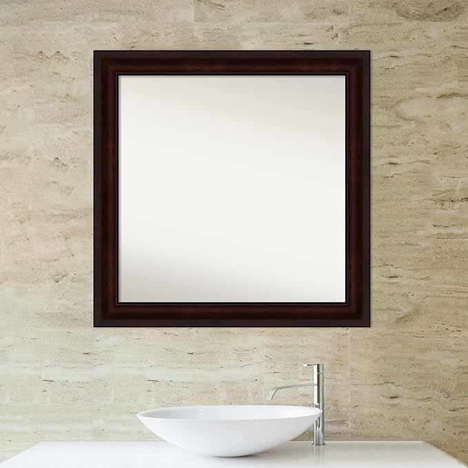 Amanti Art Silver Bathroom Mirror - Image 6