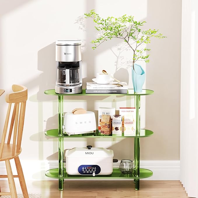 Clear Bookshelf, Acrylic Bookcase - Image 7