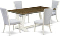 East West Furniture V077VE005-5 5 Piece Dining Table Set by EastWestFurniture