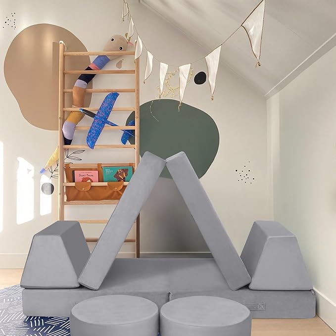 MeMoreCool Modular Kids Play Couch - Image 2
