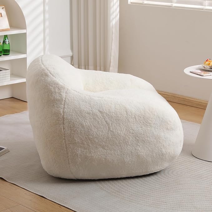 Furniliving Bean Bag Chair, Oversized Bean Bag Couch - Image 4