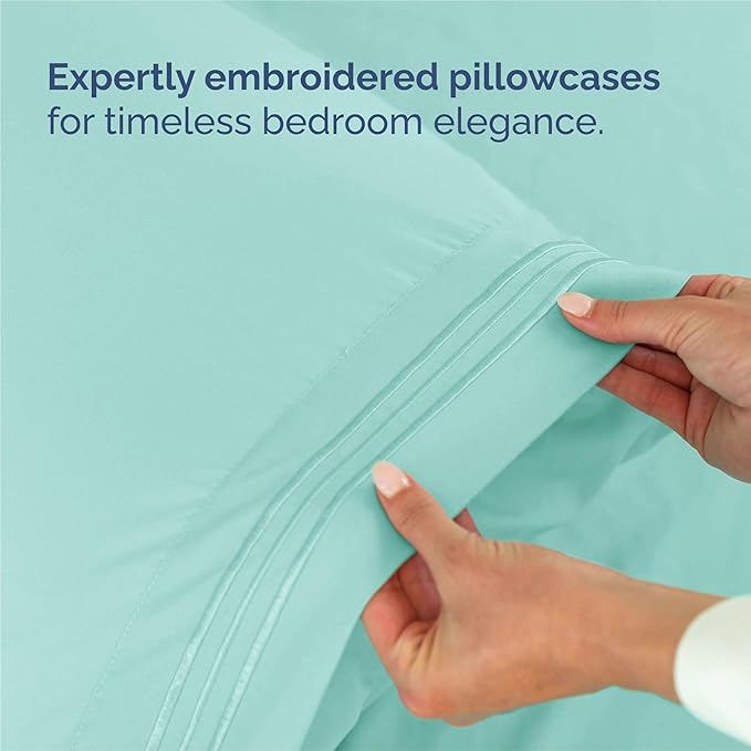 King Size 4 Piece Sheet Set - Image 6