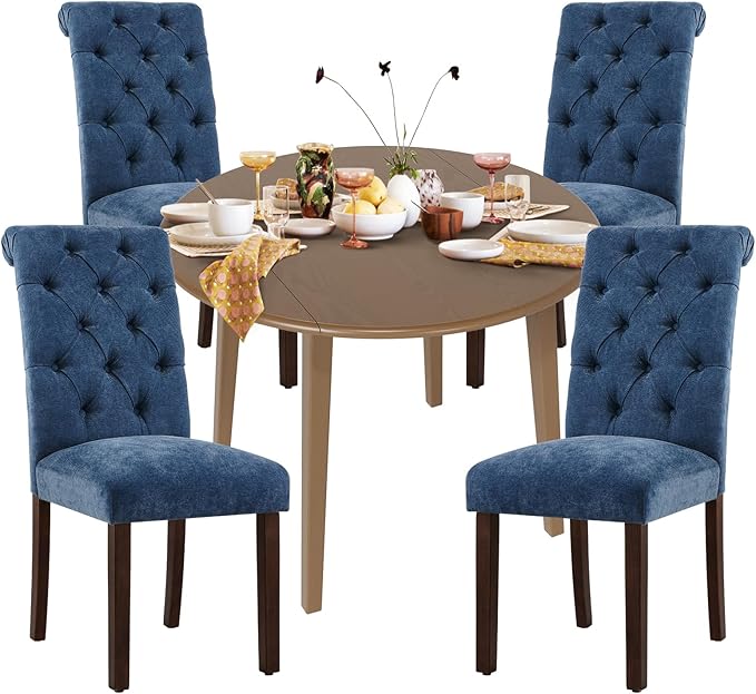 COLAMY 5-Piece Extendable Dining Table Set by COLAMYINC