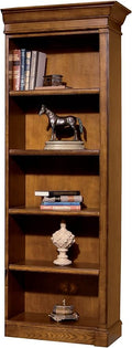 Hekman Furniture Urban Ash Burl Executive Right Bookcase – Elegant Tall Premium by Hekman