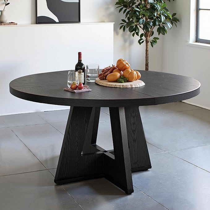 NicBex 47-Inch Round Dining Table by NicBex
