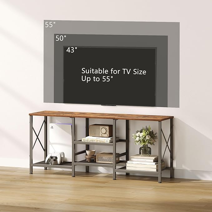 TV Stand for 55 Inch TV, Entertainment Center - Image 6