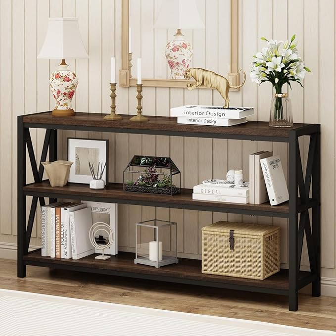 FATORRI Console Table for Entryway, Modern Entry Table - Image 2