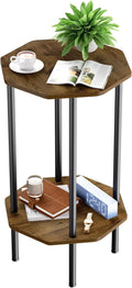 Side Table, Octagonal End Table by QLHousesuoH