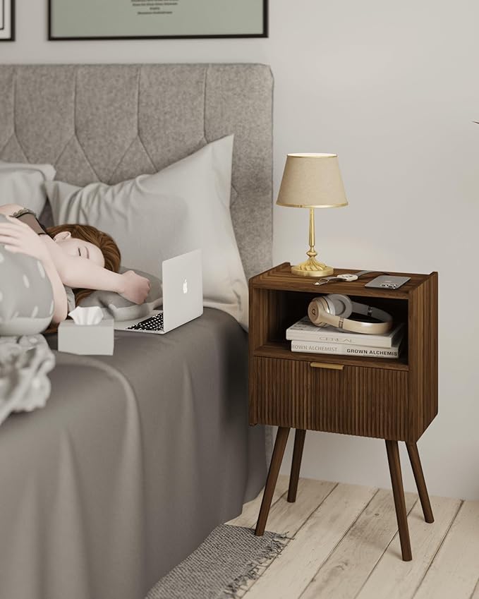 Nightstand, Modern Bedside Table - Image 4