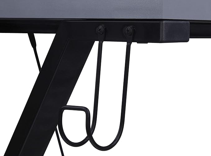 OSP Home Furnishings Checkpoint Battlestation L Shaped Gaming Desk - Image 11