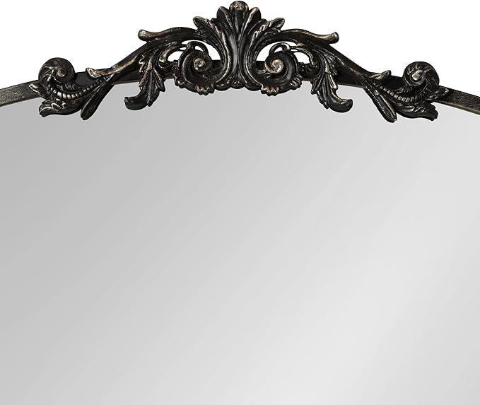 Kate and Laurel Arendahl Ornate Traditional Square Arched Mirror; 28 x 30; - Image 6