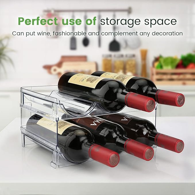 Water Bottle Organizer for Cabinet, Water Bottle Storage Organizer, 2 Packs - Image 5