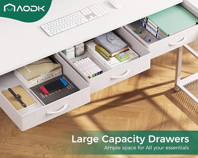 AODK 53 Inch L Shaped Computer Desk - Image 4