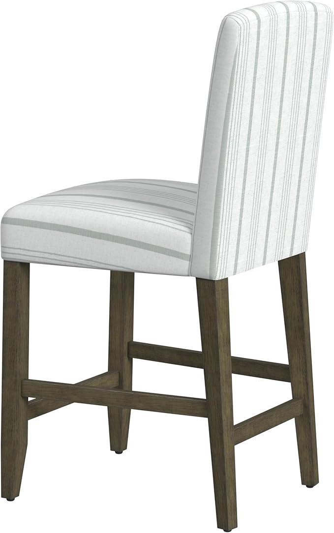 HomePop Curved Back 24" Barstool - Image 5