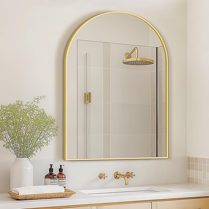 Arched Wall Mirror for Bathroom, Mirrors for Wall, Vanity Mirror for Bedroom - Image 6
