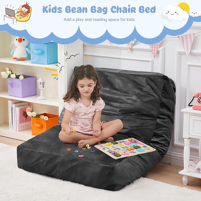 Kids Bean Bag Chair Bed - Image 7