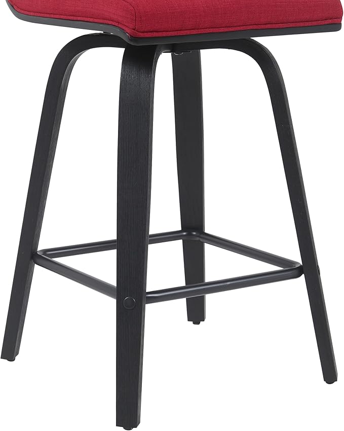Vienna Modern Counter Height Swivel Bar Stool - Image 7