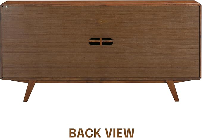 NTC Sapa Mid-Century Modern Solid Wood Sideboard – 4-Door Accent Buffet Cabinet - Image 7