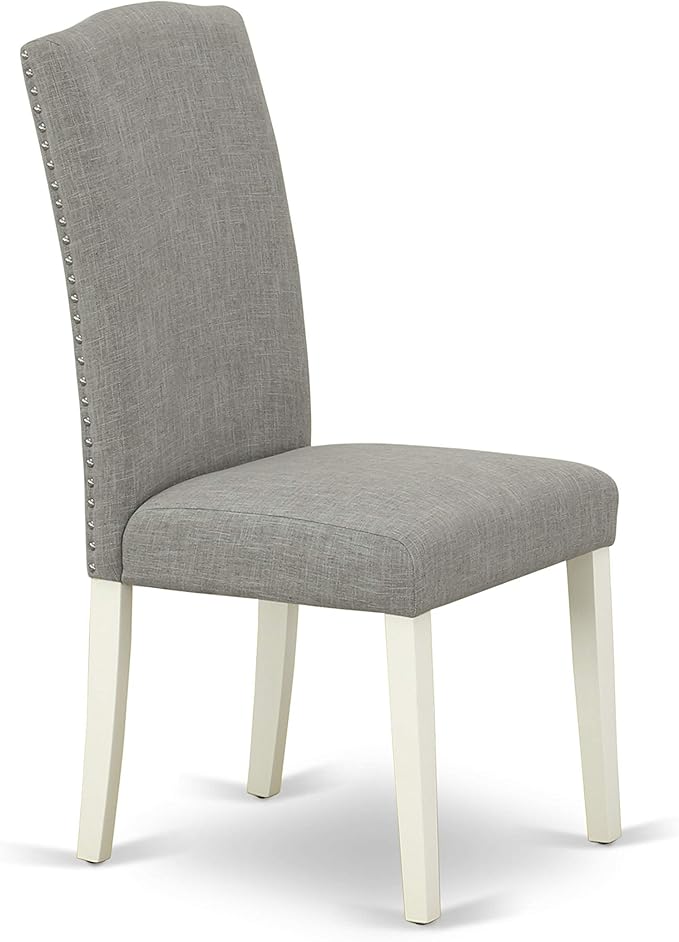 East West Furniture X027EN206-5 5 Piece Dining Table Set - Image 9