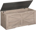 Storage Chest, 43.3" Wooden Storage Trunk, Retro Storage Bench by Choezon