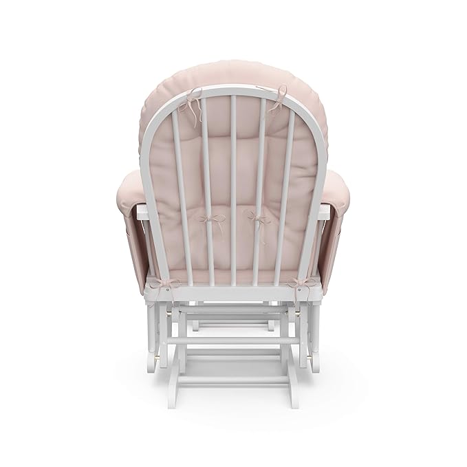 Storkcraft Premium Hoop Glider & Ottoman — GREENGUARD Gold Certified Nursery - Image 10
