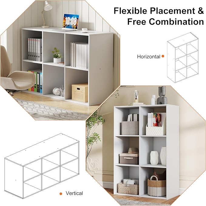 Sweetcrispy 6 Cube Storage Organizer - Image 3