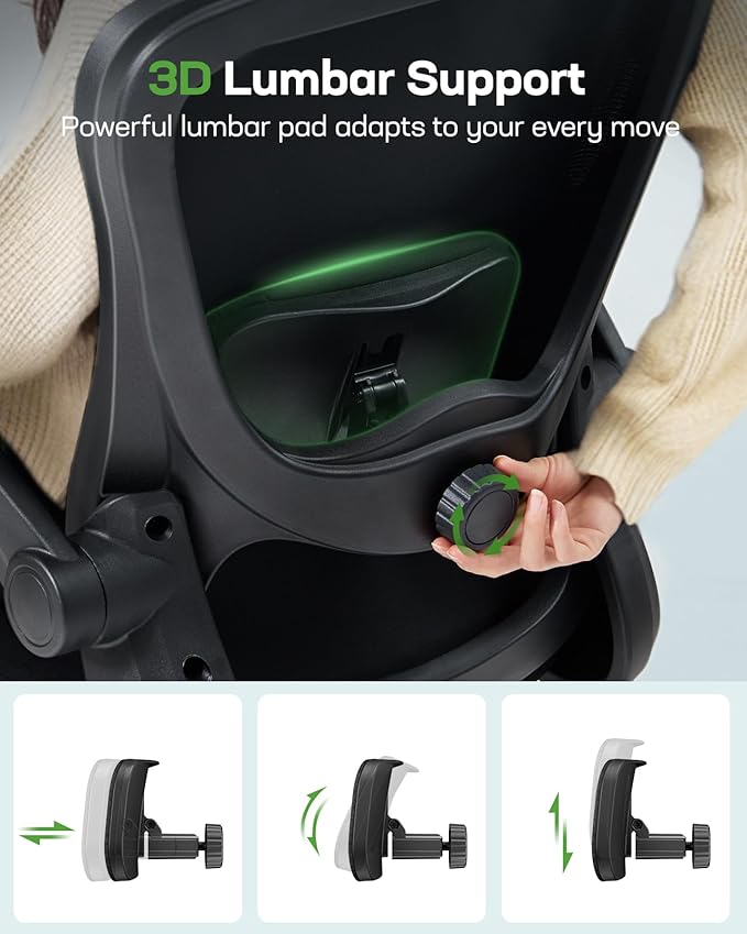 Marsail Office Chair Ergonomic Desk Chair - Image 3