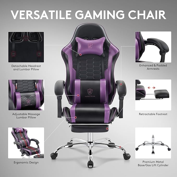 Gaming Chair, Computer Office Chair - Image 6