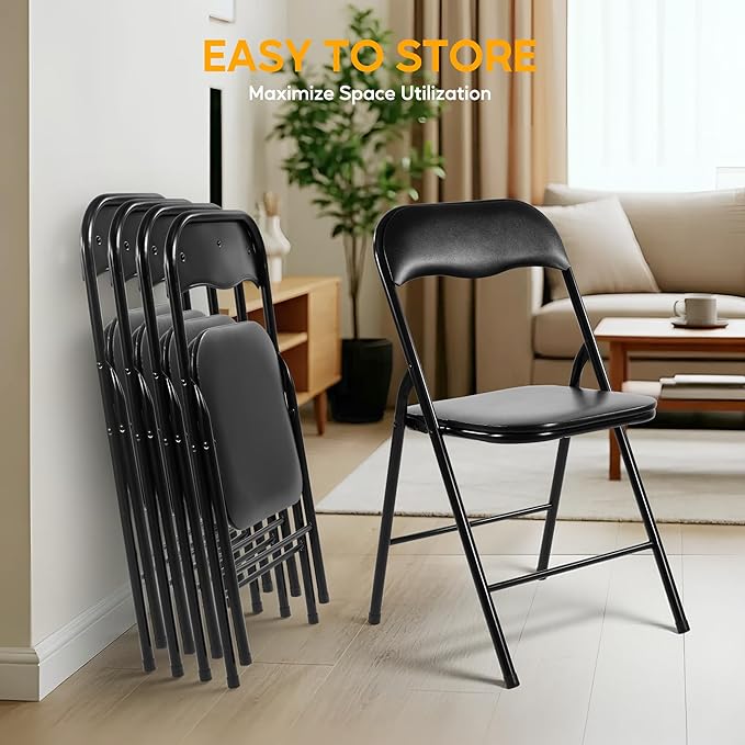 HealSmart 2 Pcs Folding Chairs - Image 5