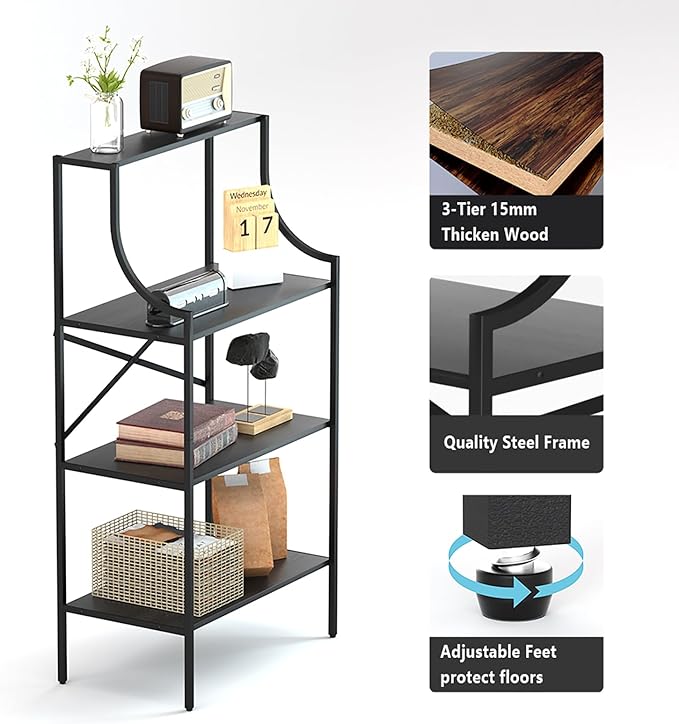 Console Table, entryway Table 4-Tier Sofa Table - Image 6