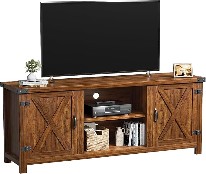 YESHOMY Modern Farmhouse TV Stand - Image 6