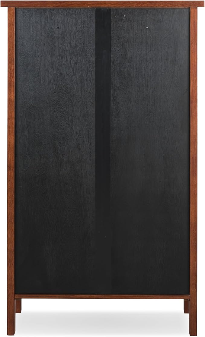 Leick Home 82262 Mission Mantel Height Bookcase - Image 5