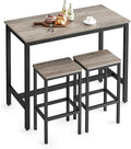 VASAGLE Bar Table Set, Bar Table by VASAGLEbySONGMICSHOME