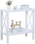 Narrow End Table, Large Sofa Side Table, Farmhouse Nightstand by MMEOLUOOK