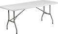 Flash Furniture Elon 6' Rectangular All-Occasion Plastic Folding Event Table by FlashFurniture