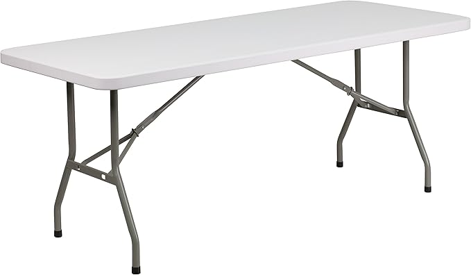 Flash Furniture Elon 6' Rectangular All-Occasion Plastic Folding Event Table by FlashFurniture