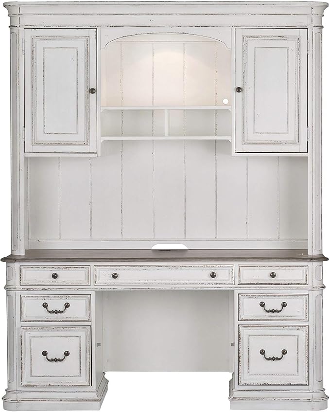 Liberty Furniture Industries Magnolia Manor Complete 5 Piece Desk - Image 6