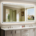84x40 Inch LED Bathroom Mirror by YEELAIT