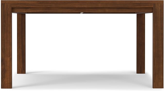 SIMPLIHOME Wilson Square Dining Table, Solid Wood Walnut Veneer, 54-inches - Image 5