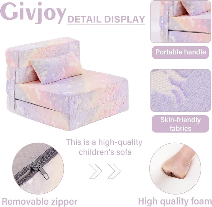 Folding Sofa Bed Floor Mattress - Image 5