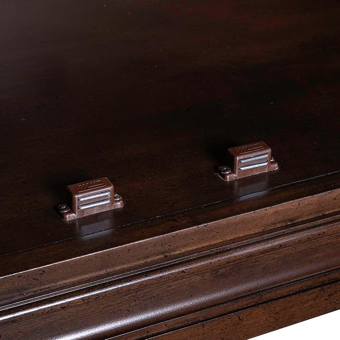 Liberty Furniture Arden Road TV Console, 74 Inch, Satin Cherry, 3 Drawers - Image 10